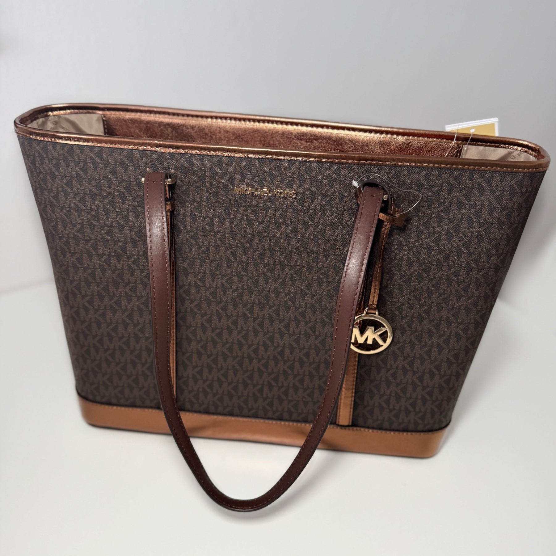 Michael Kors Shopper metallic Brown