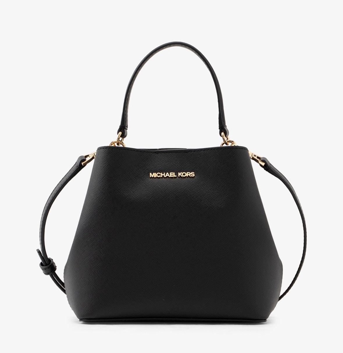 Michael Kors PRATT Beuteltasche mit Gurt vanilla small