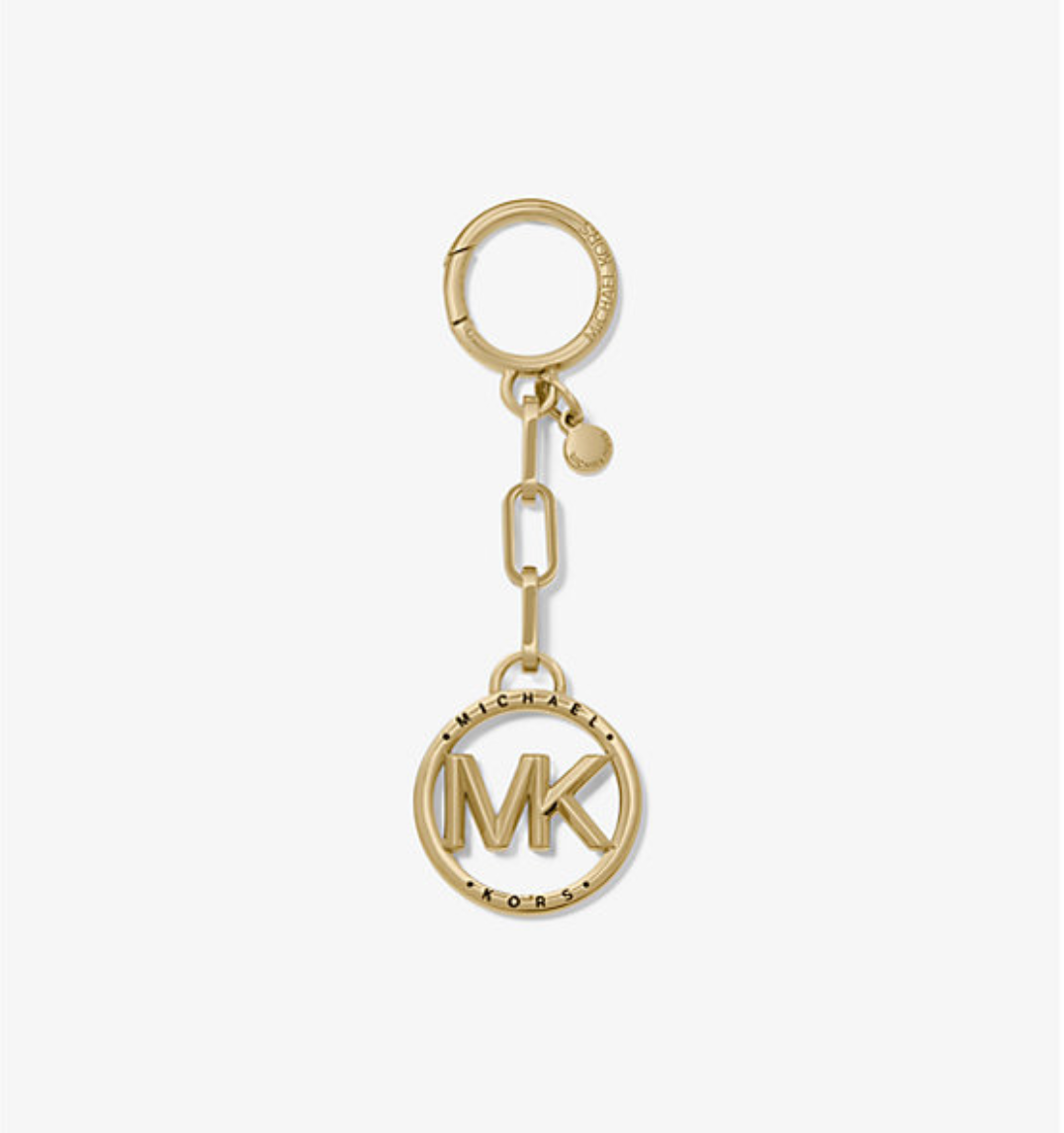 Michael Kors Logo Key Fob 18K Gold