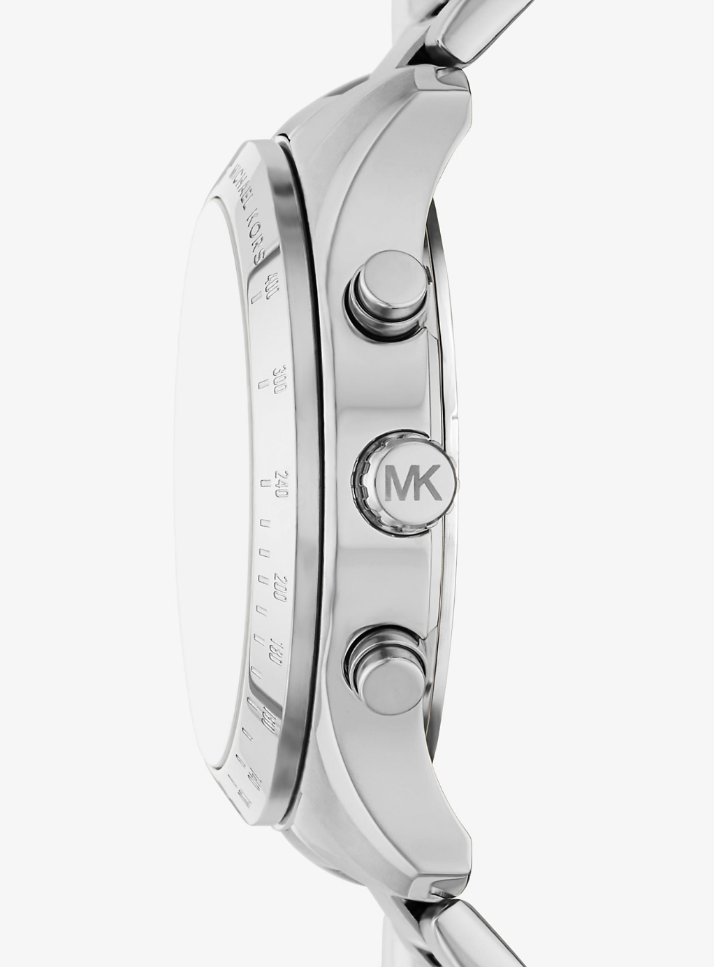 MICHAEL KORS  Oversized Berkley Silver-Tone Watch MK7413
