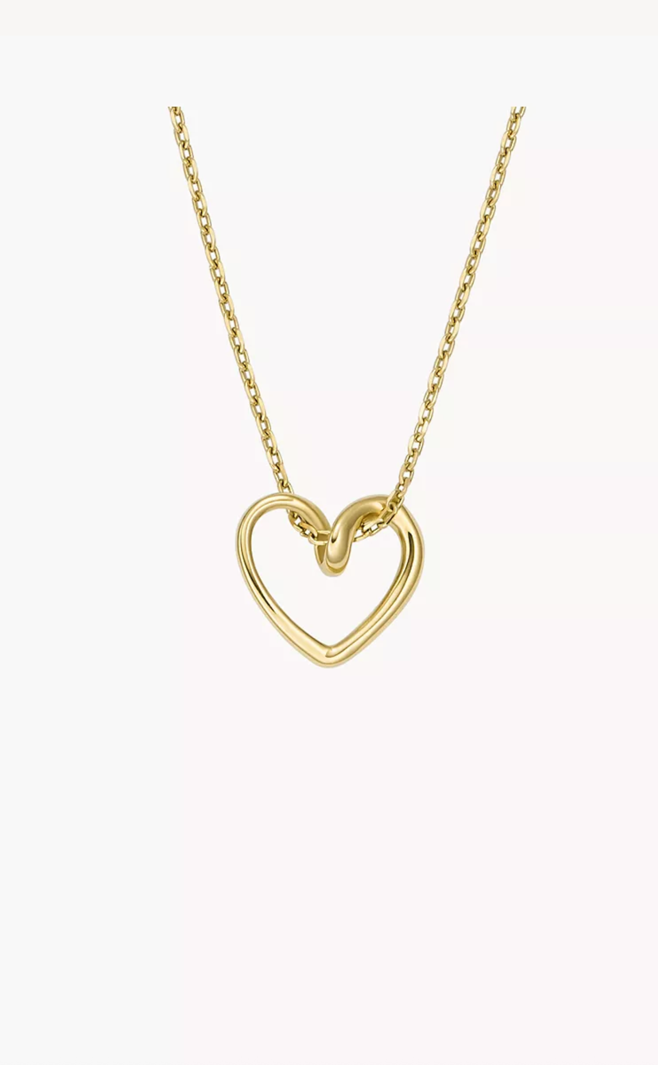 Fossil Herz gold