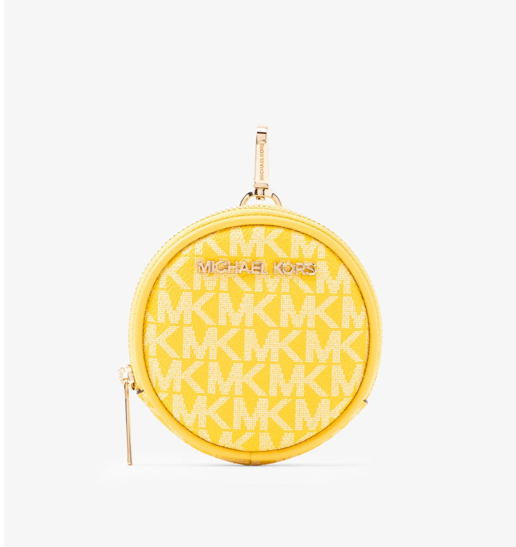 Michael Kors Jet Set Medium Crossbody Golden Yellow - 17