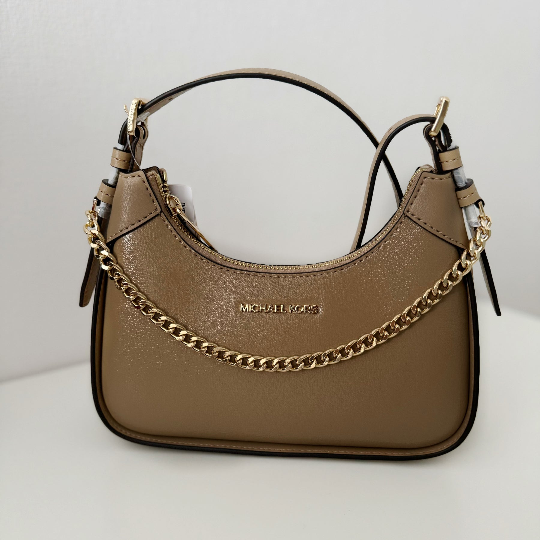 Michael Kors Wilma Camel LEATHER