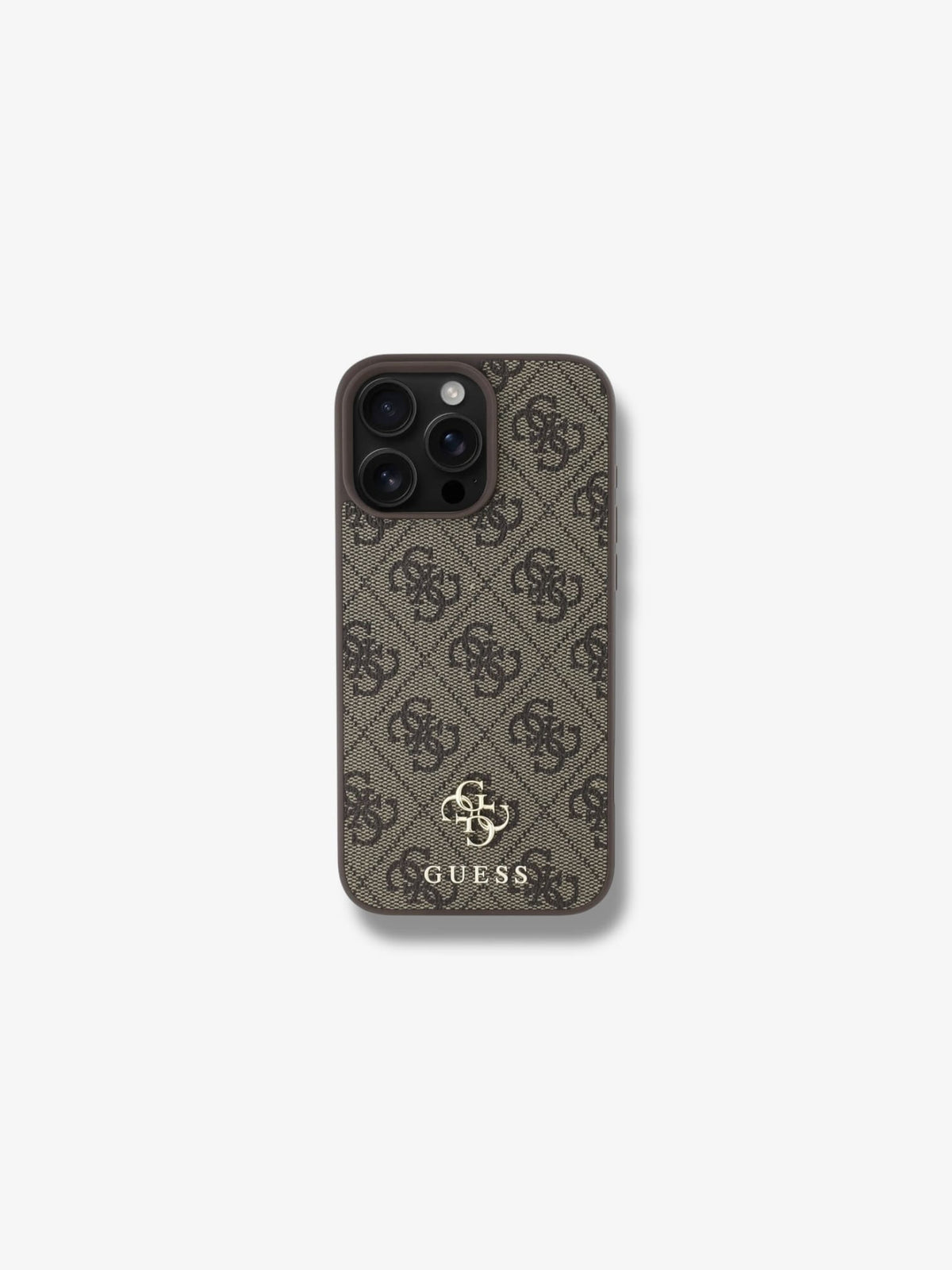 Guess PU 4G Small 4G and Classic iPhone 16 Pro MagSafe brown