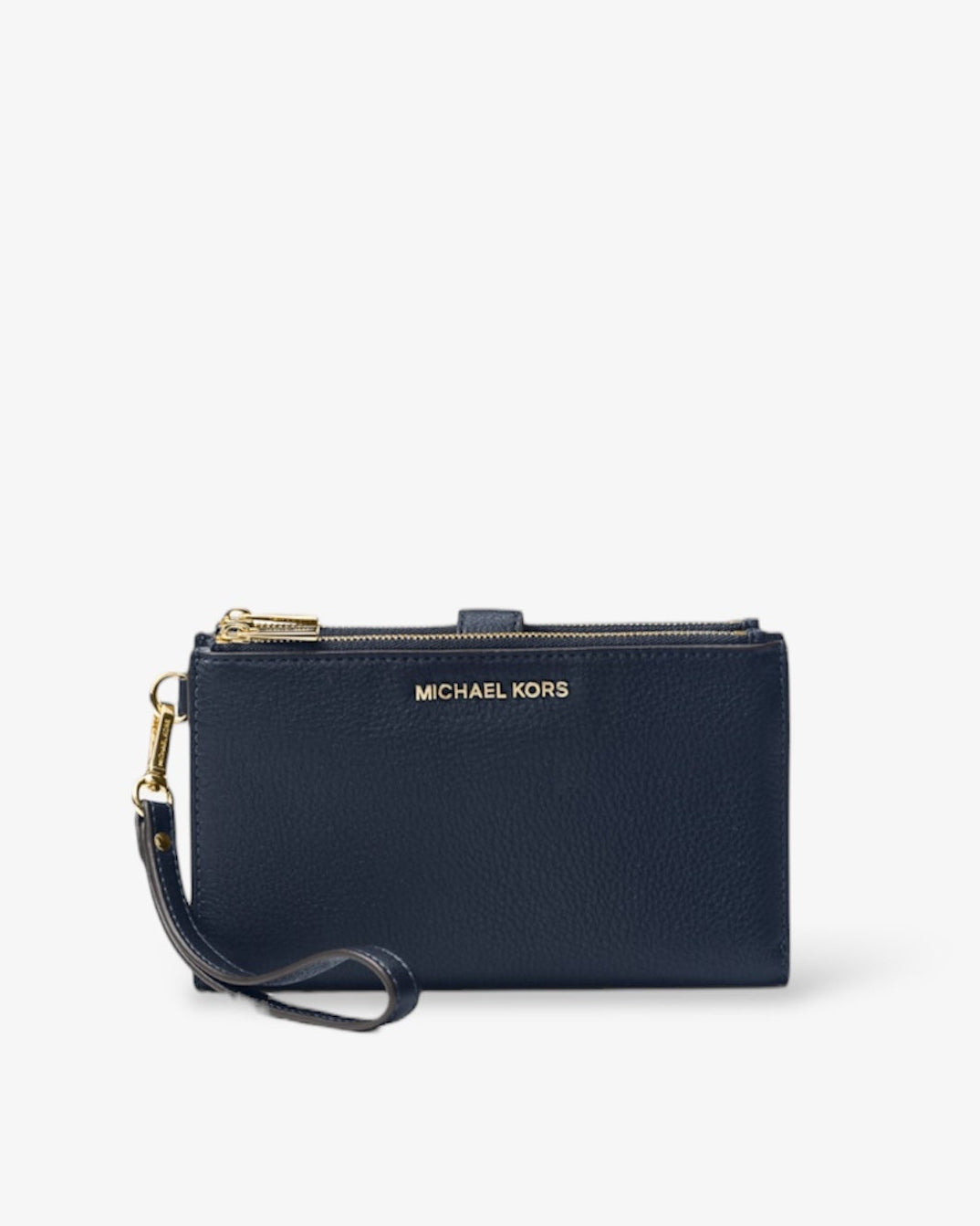 Michael Kors Double Zip Geldbörse mit Handyfach navy