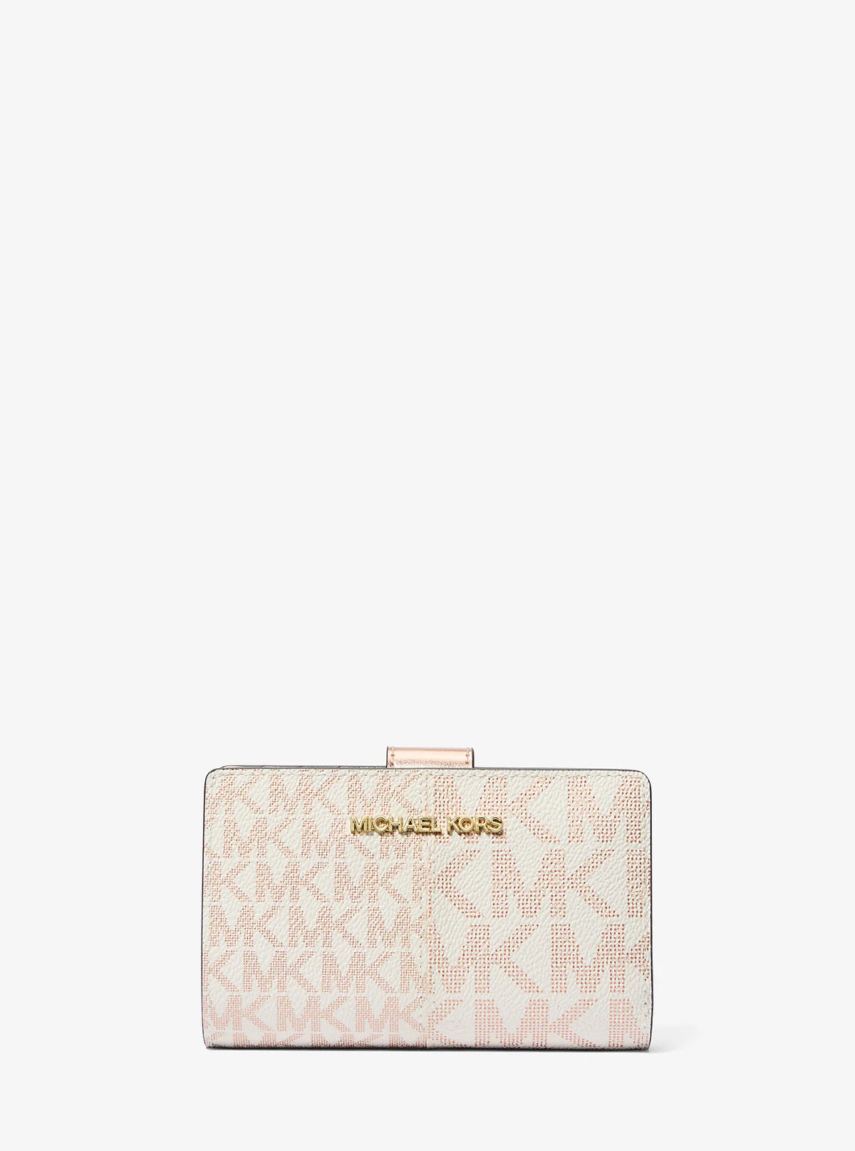 Michael Kors jet set travel wallet rosegold