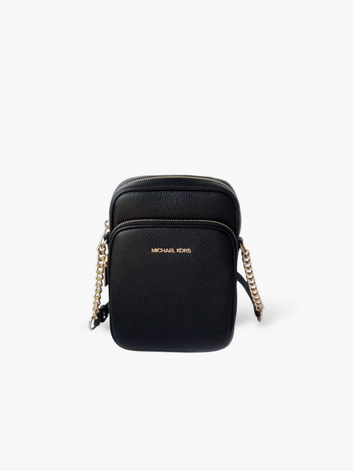 Michael-Kors-Crossbody-schwarz-gold