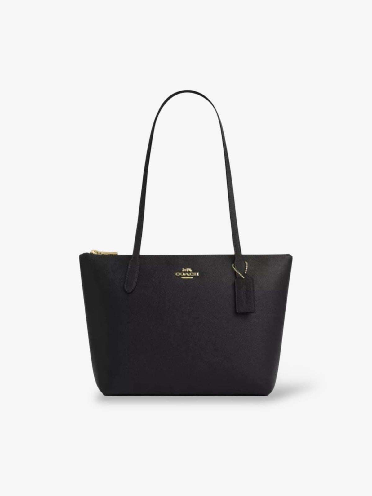 Coach Schultertasche schwarz