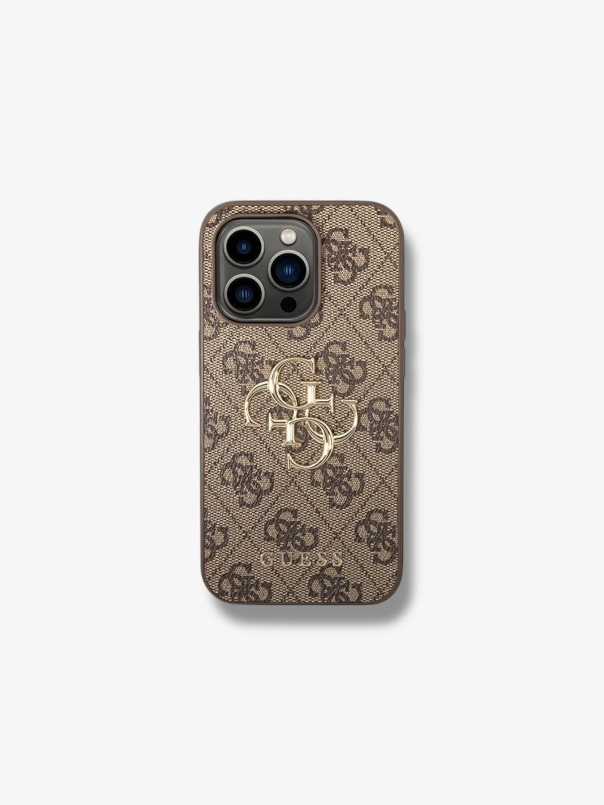 Guess brown hardcase 4G Big Metal Logo