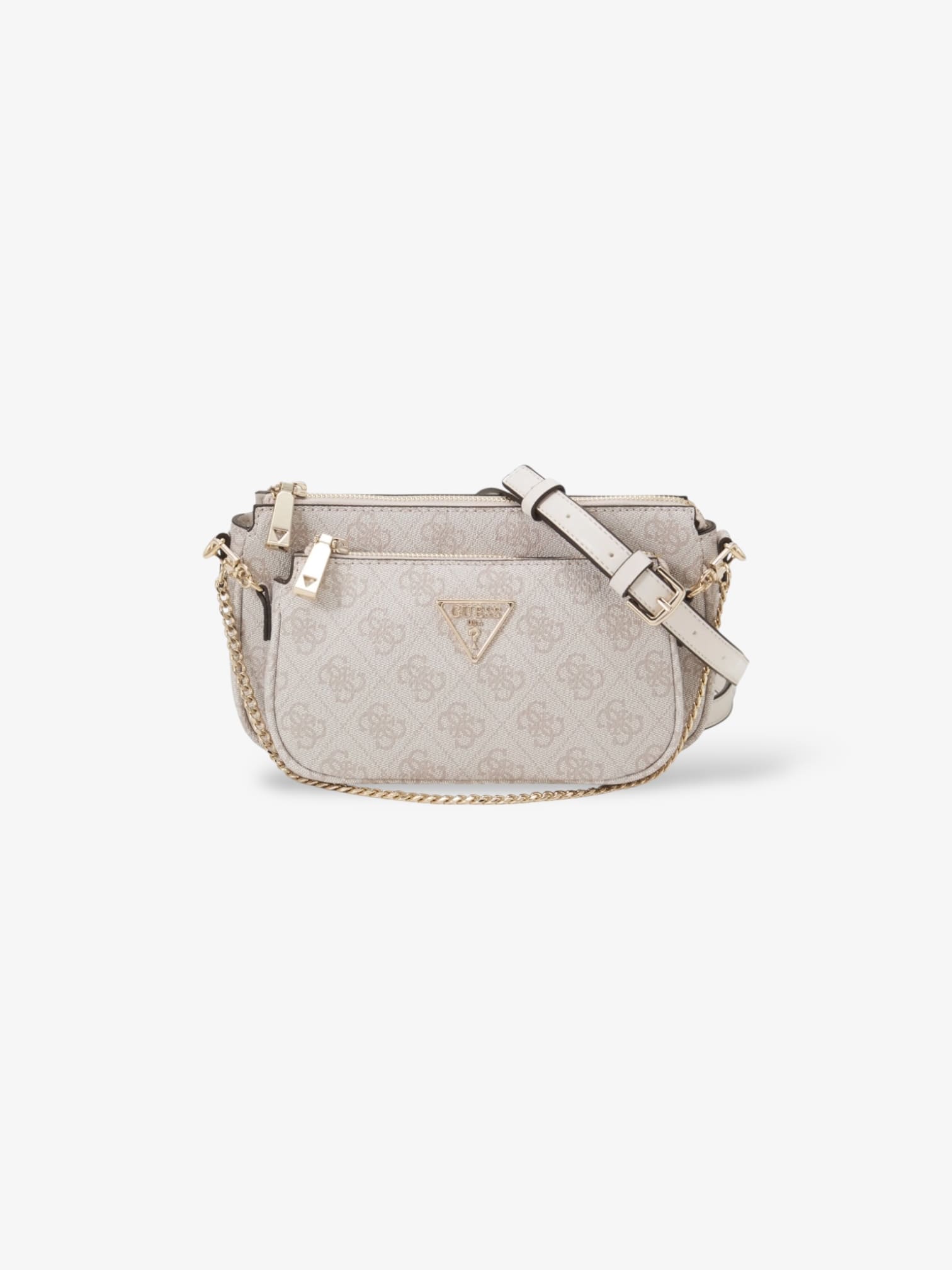 Guess NOELLE POUCH CROSSBODY SET dove