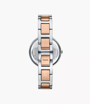 Fossil Uhr Karli 3-Zeiger-Werk Bicolor