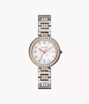 Fossil Uhr Karli 3-Zeiger-Werk Bicolor