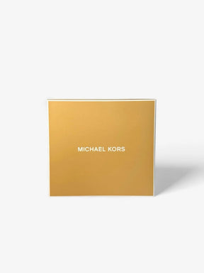 Michael Kors Medium Logo Pouch & Card Case Gift Set Signature Canvas