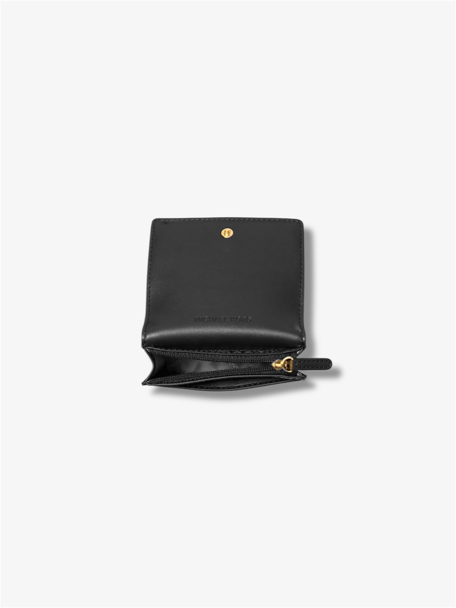 Michael Kors kleine Geldbörse schwarz gold