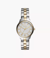Fossil Damenuhr Modern Sophisticate Edelstahl Bicolor