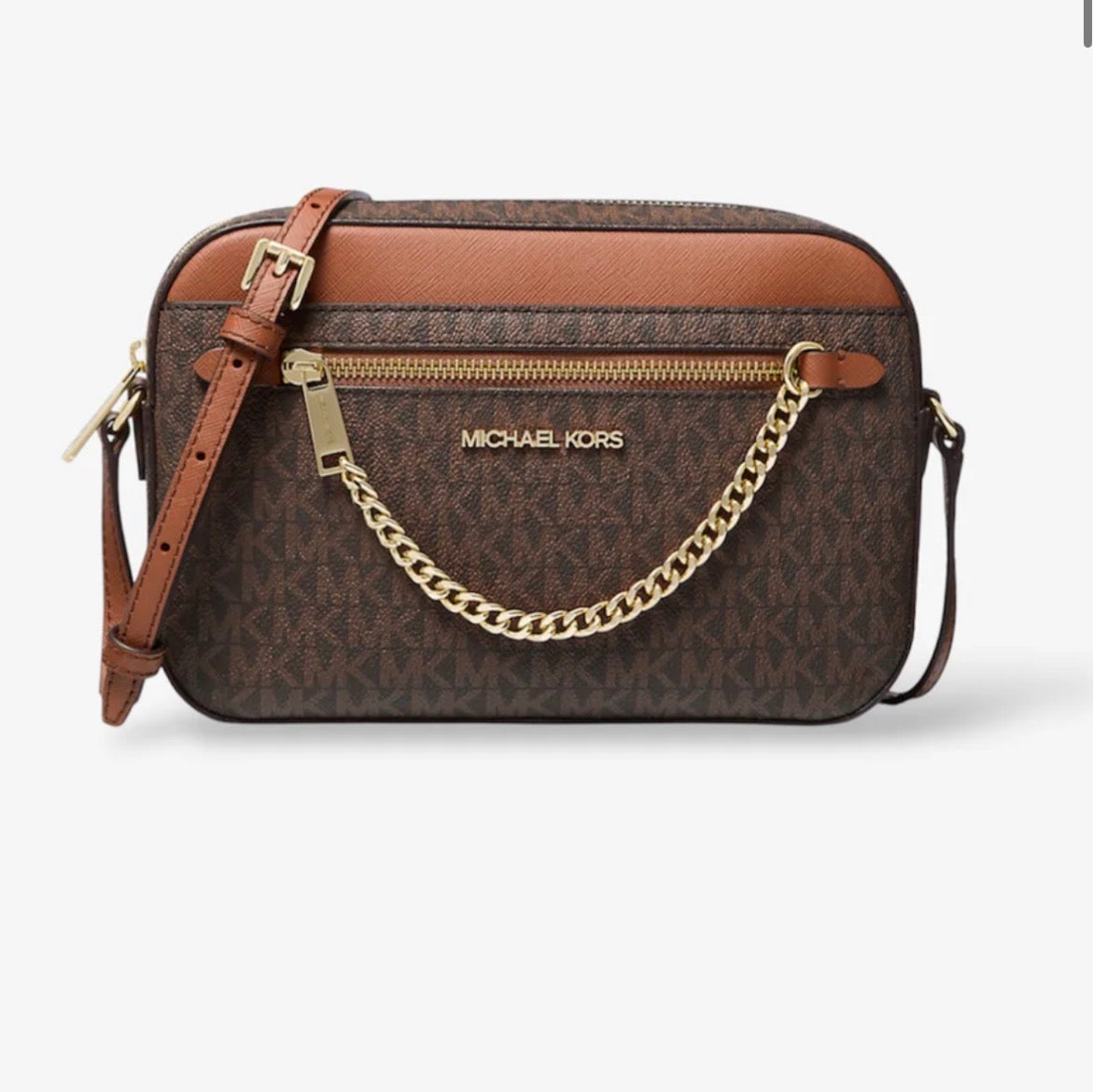 Michael kors crossbody brown