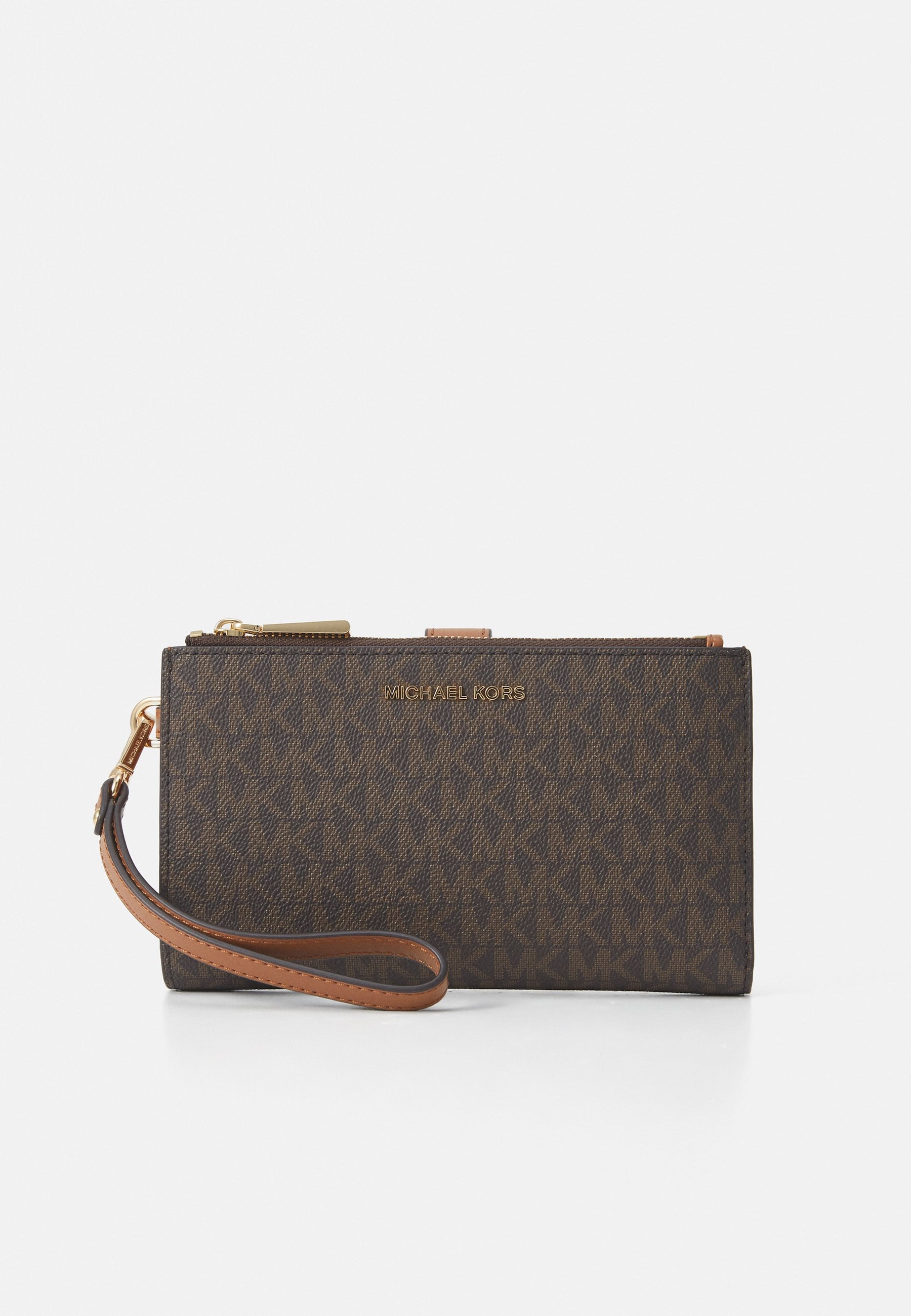 Michael Kors double zip brown