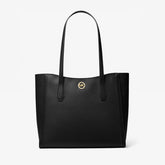 Michael Kors Leida Large Tote Bag schwarz gold