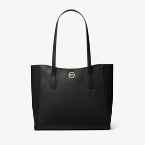 Michael Kors Leida Large Tote Bag schwarz gold