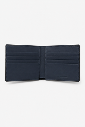 Michael Kors Cooper Billfold Geldbörse Portemonnaie Navy Dunkelblau 36F3COLF1U