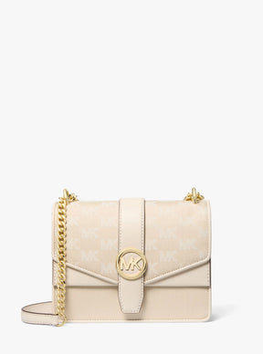 Michael Kors Small Flap crossbody greenwich