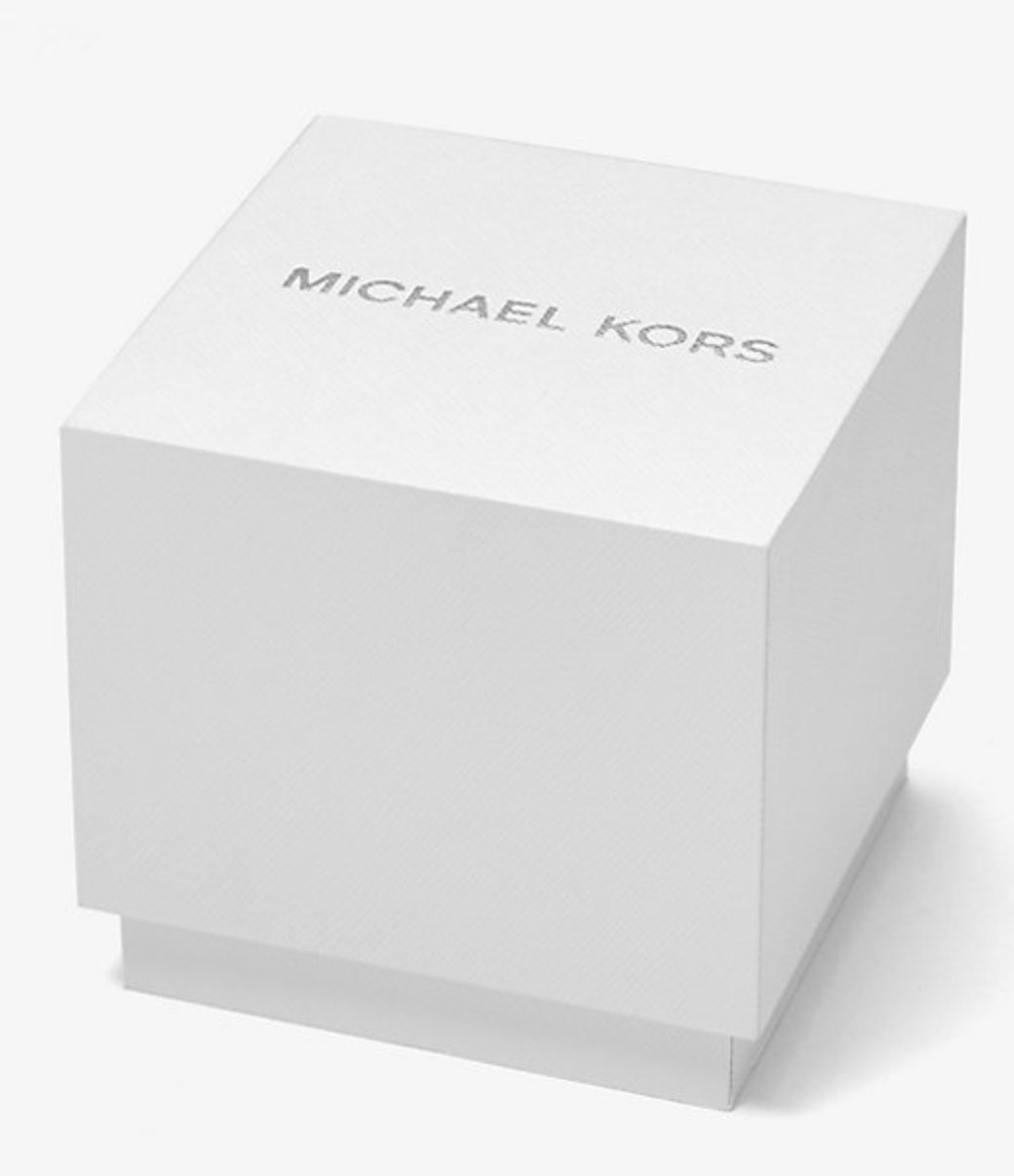MICHAEL KORS  Oversized Berkley Silver-Tone Watch MK7413