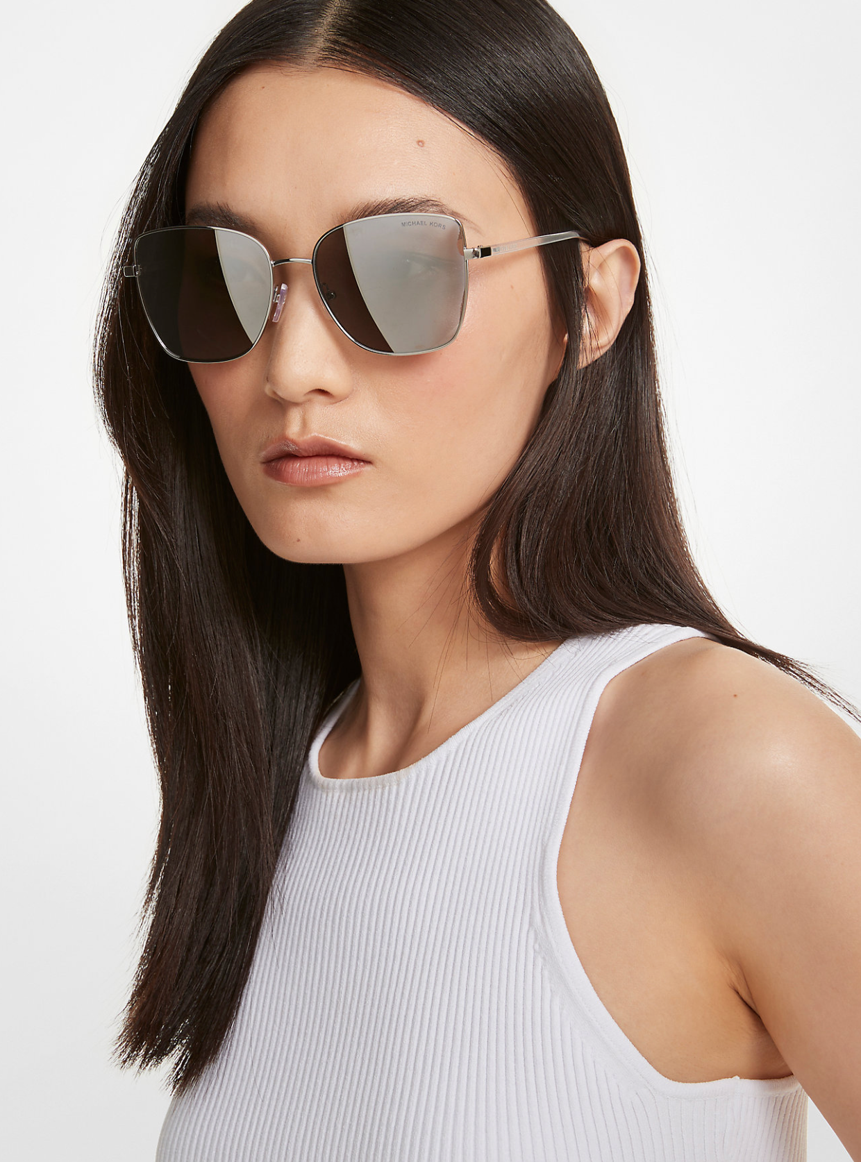 Michael Kors Killarney Sonnenbrille Silber