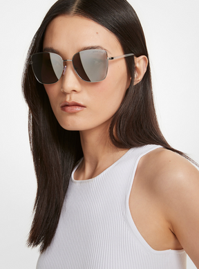 Michael Kors Killarney Sonnenbrille Silber