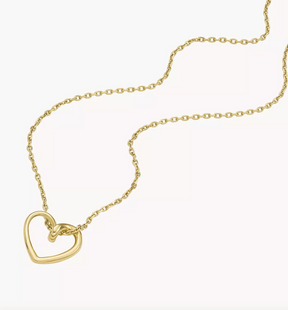 Fossil Herz gold