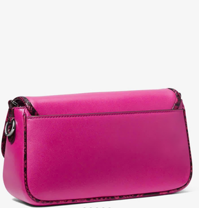 Michael Kors Tasche Parker Medium Pouchette Deep Fuchsia