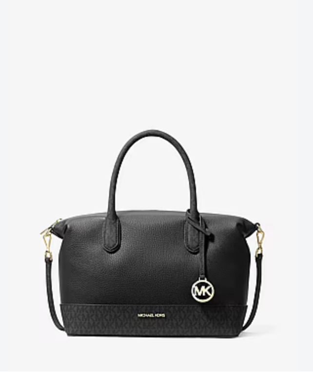Michael Kors Hyde Satchel Tasche - schwarz gold