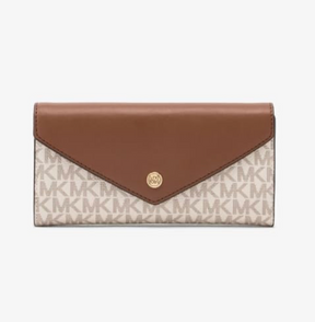 Michael Kors Flap Continental -Vanilla