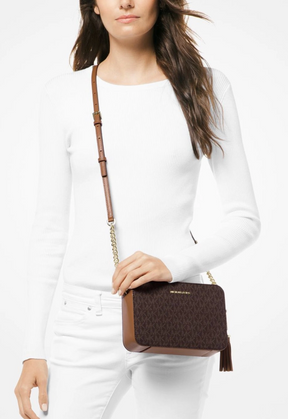 Michael Kors Jet Set Camera Bag Medium Umhängetasche