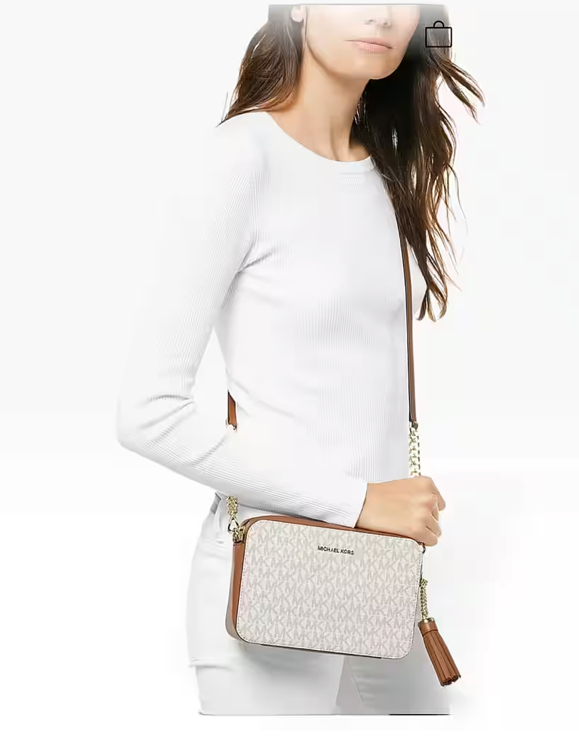 Michael Kors Jet Set Camera Bag Medium Umhängetasche