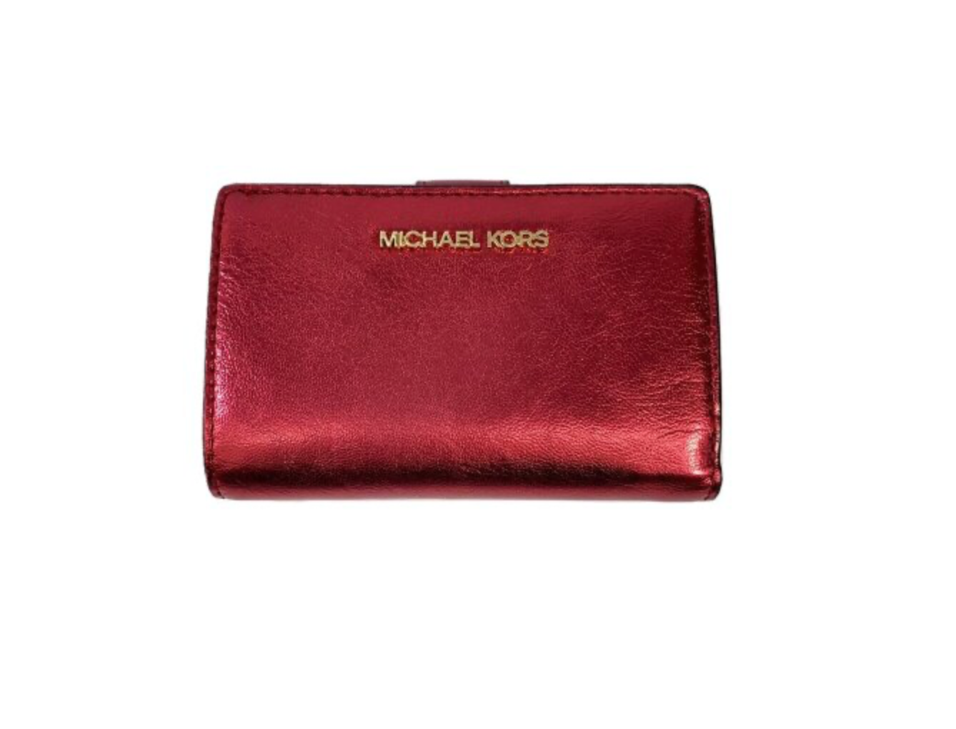 Michael Kors mittelgroße Brieftasche - Signature-Logomuster, Bifold