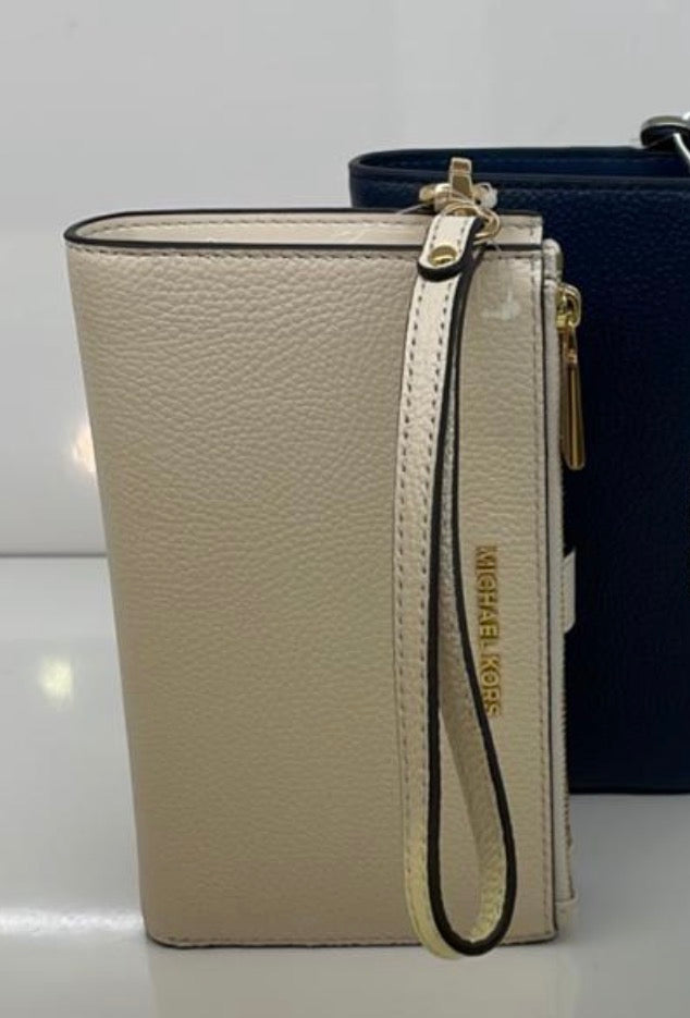 Michael Kors Double zip creme