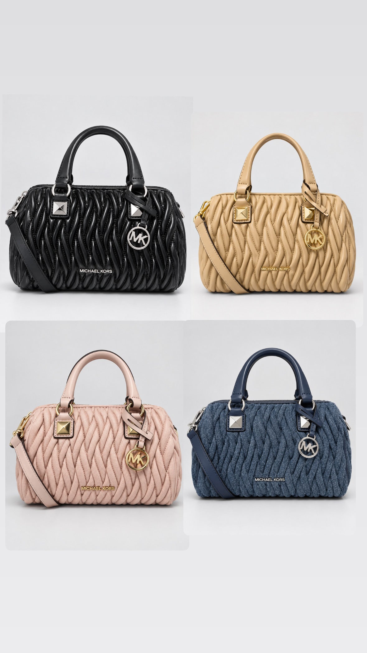 Michael Kors Grayson Duffle Crossbody in small
