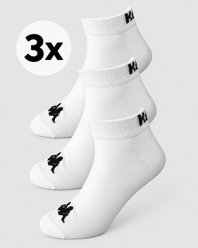 3x Sportsocken Sneaker-Socken Baumwoll-Strümpfe