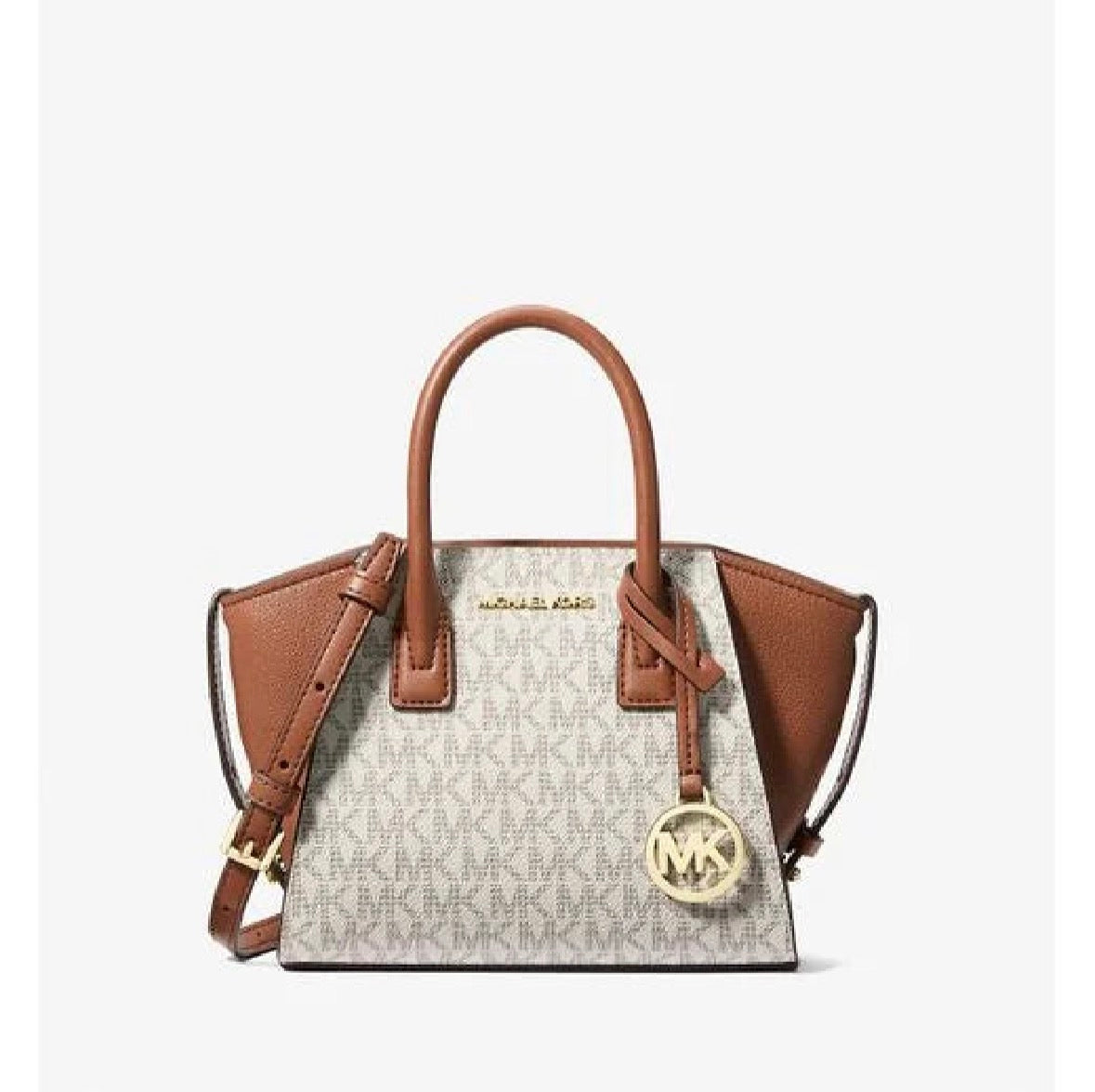 Michael Kors Avril small vanilla
