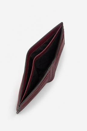 Michael Kors Cooper Billfold Geldbörse Portemonnaie Dark Cherry Bordeaux