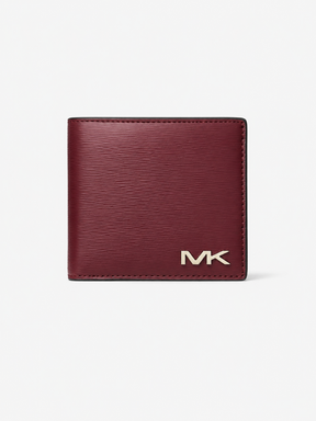 Michael Kors Cooper Billfold Geldbörse Portemonnaie Dark Cherry Bordeaux