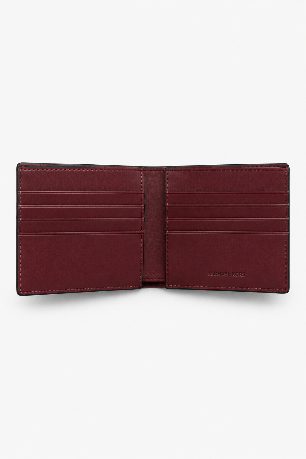 Michael Kors Cooper Billfold Geldbörse Portemonnaie Dark Cherry Bordeaux