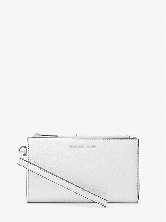 Michael Kors double zip mit Handyfach leder