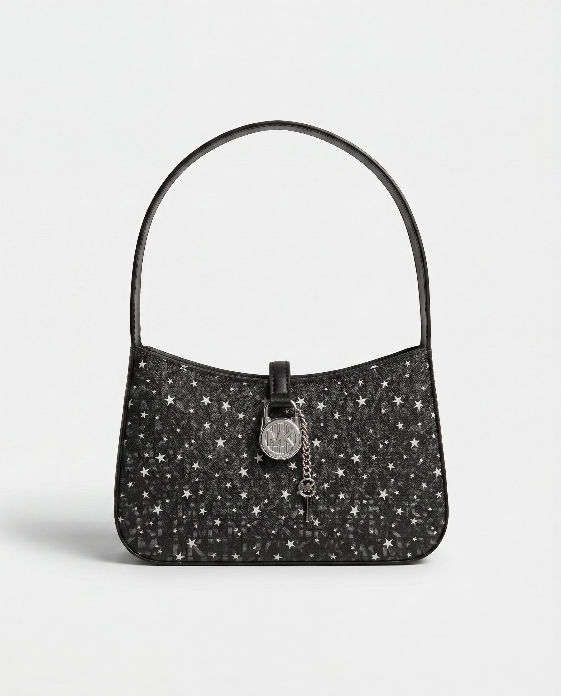 Michael Kors Lyra sternchen Tasche schwarz small