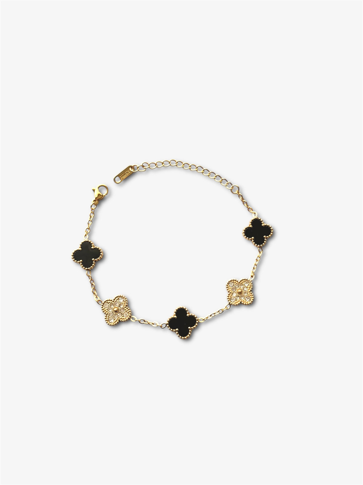 Amaré Kleeblatt hochwertige Edelstahl Armbänder