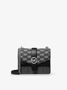 Michael Kors Small Flap crossbody greenwich
