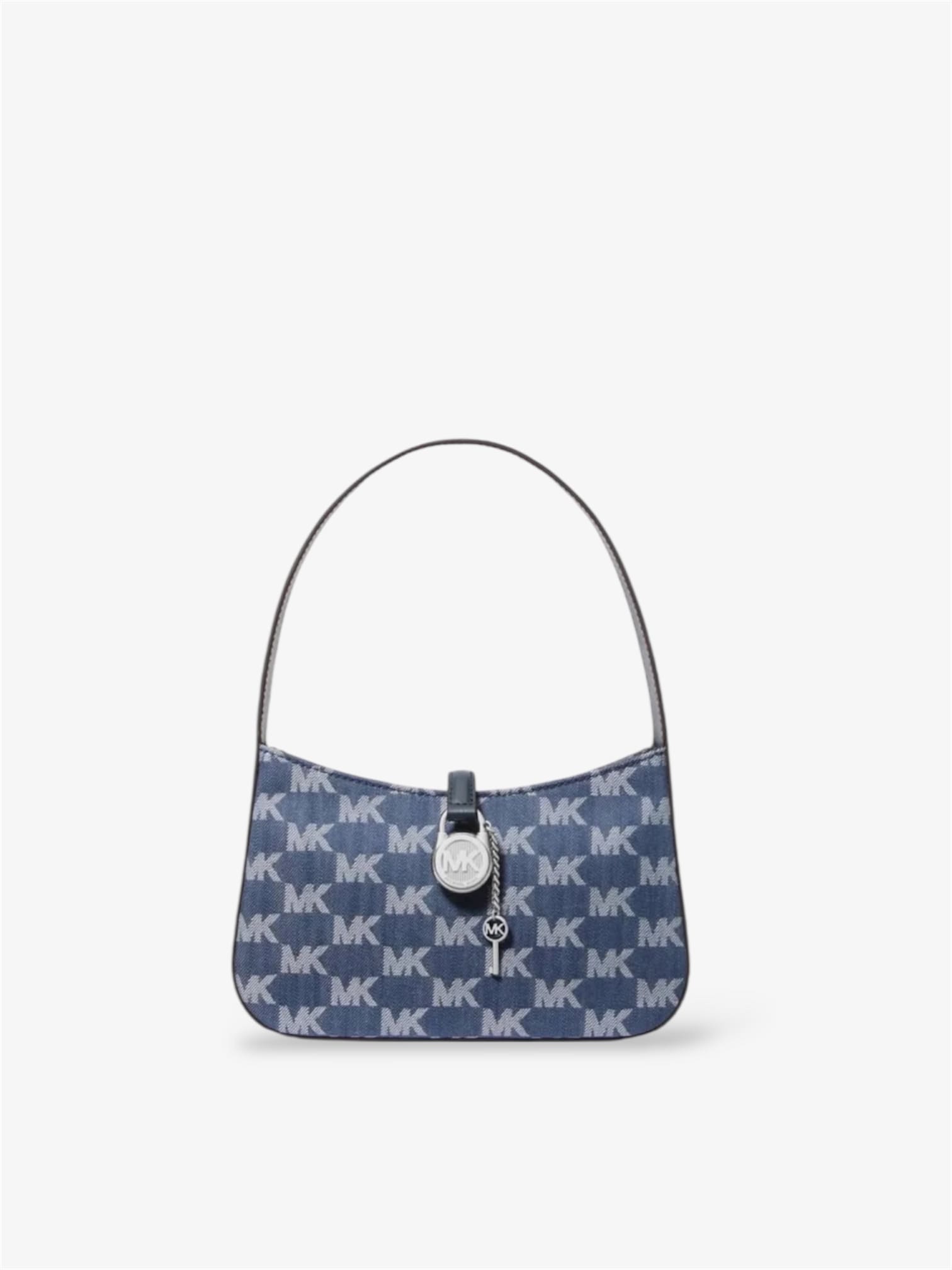 Michael Kors Lyra Small Pouchette denim