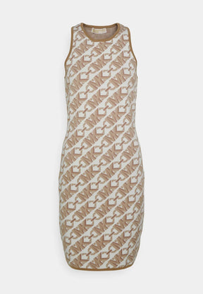 Michael Kors Kleid beige braun