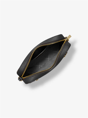 Michael Kors Jet Set Crossbody chain schwarz gold Innenansicht