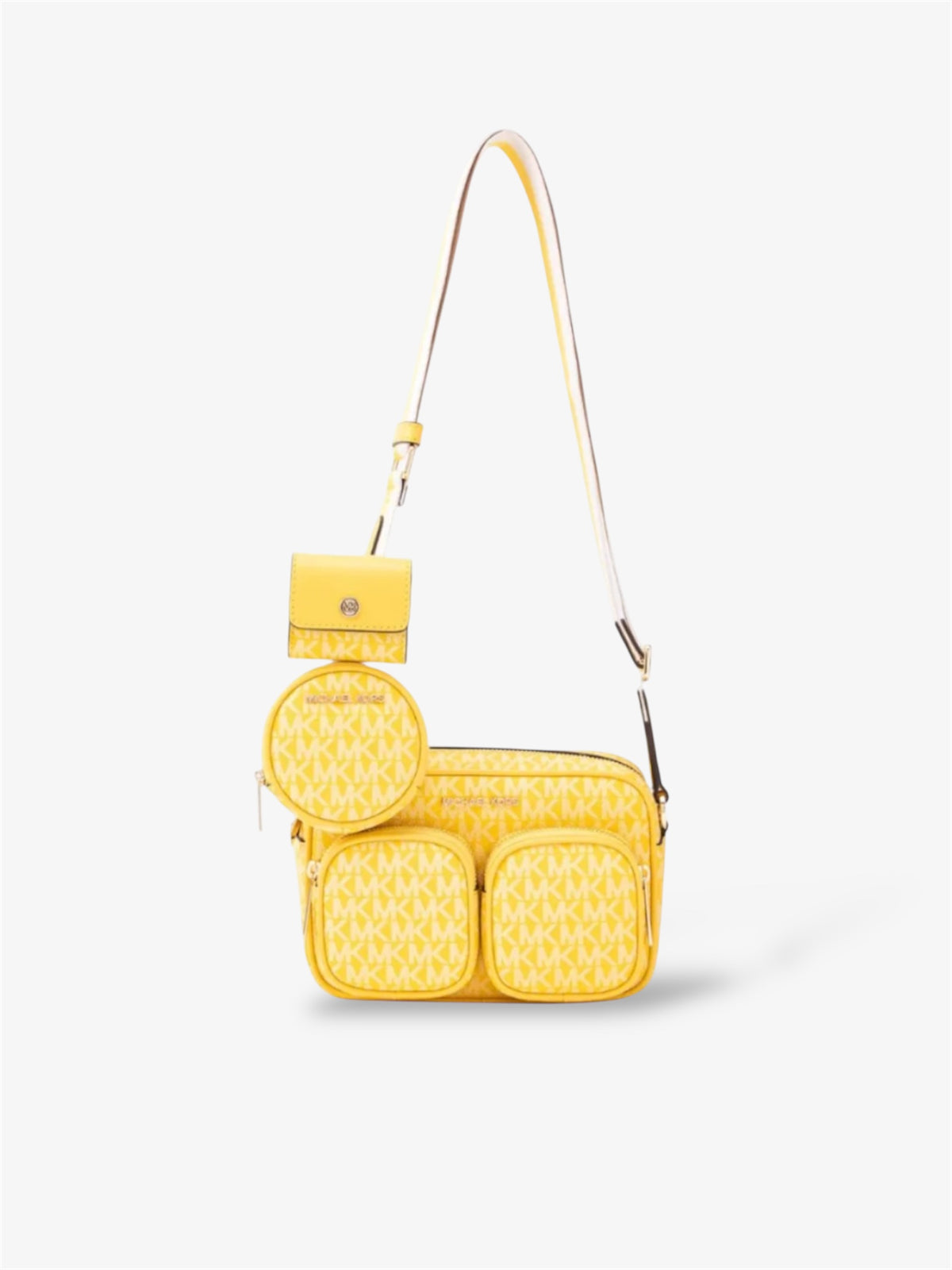 Michael Kors Jet Set Medium Crossbody Golden Yellow